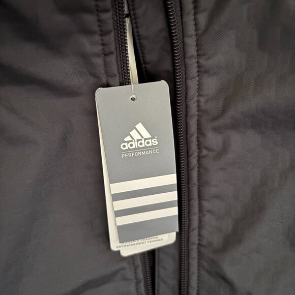 Adidas women's hooded spring jacket with light fleece lining - size M - Picture 7 of 9